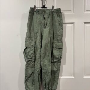 Abercrombie & Fitch Olive Cargo Pants